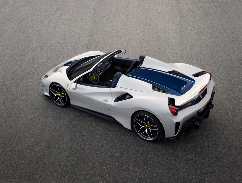 Illustration for article titled The Ferrari 488 Pista Spider Is the Convertible With the Most Powerful Ferrari V8 Ever